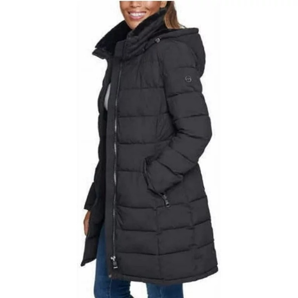 Andrew Marc Ladies Long Stretch Winter Jacket